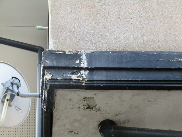 雨漏りによって軒天が劣化