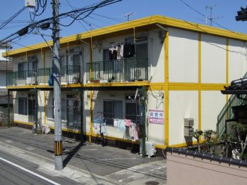 倉敷のアパートの塗り替え前