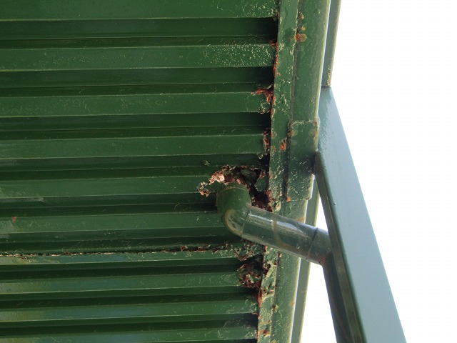 施工前の１階廊下天井