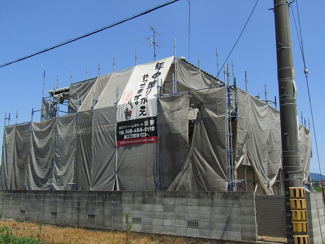 岡山市南区の現場