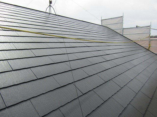 岡山市北区のお家、屋根完成