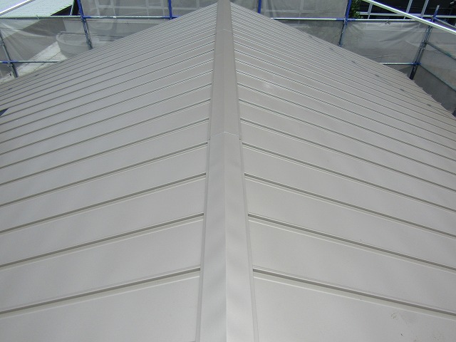 屋根の葺き替え完成