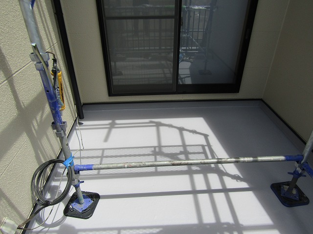 バルコニーの防水