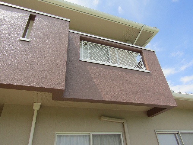 バルコニー笠木交換工事完成