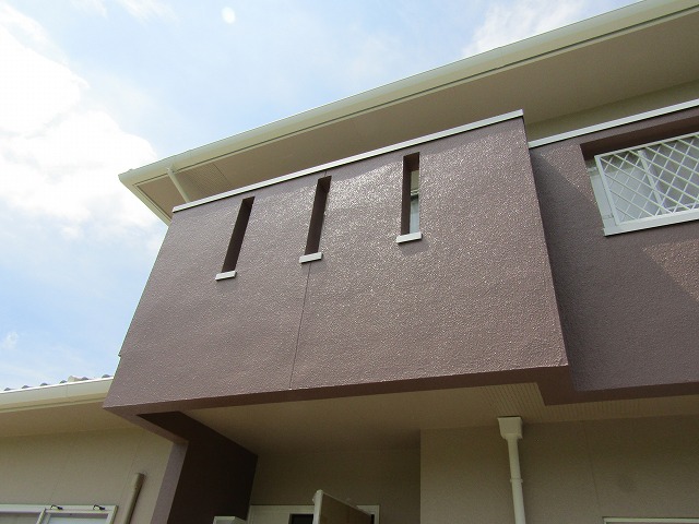 バルコニー笠木交換工事完成