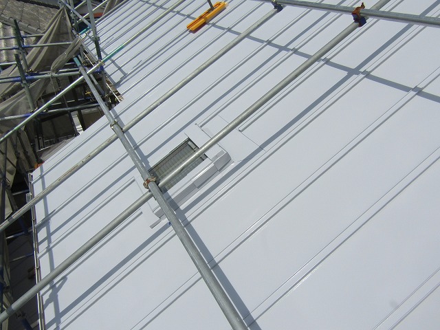 屋根の塗装後アフター