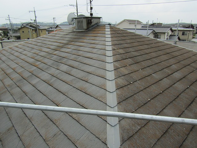 屋根の塗装前