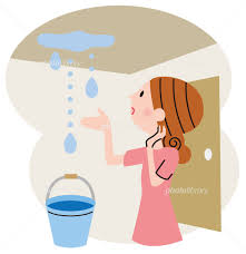 天井から雨漏り