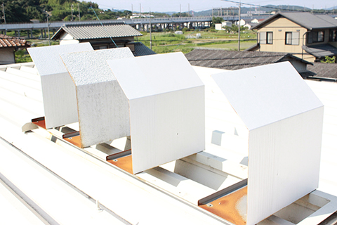 塗夢での無機塗料暴露試験