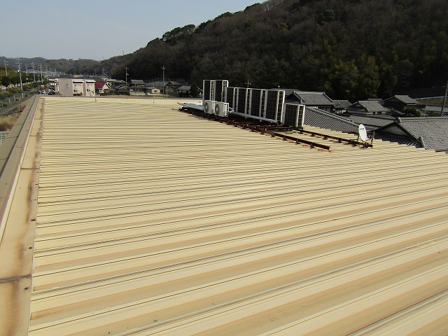 塗装前の屋根