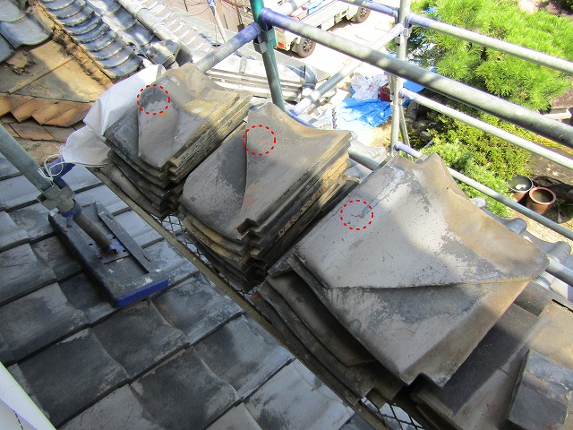 復元のために番号を書く