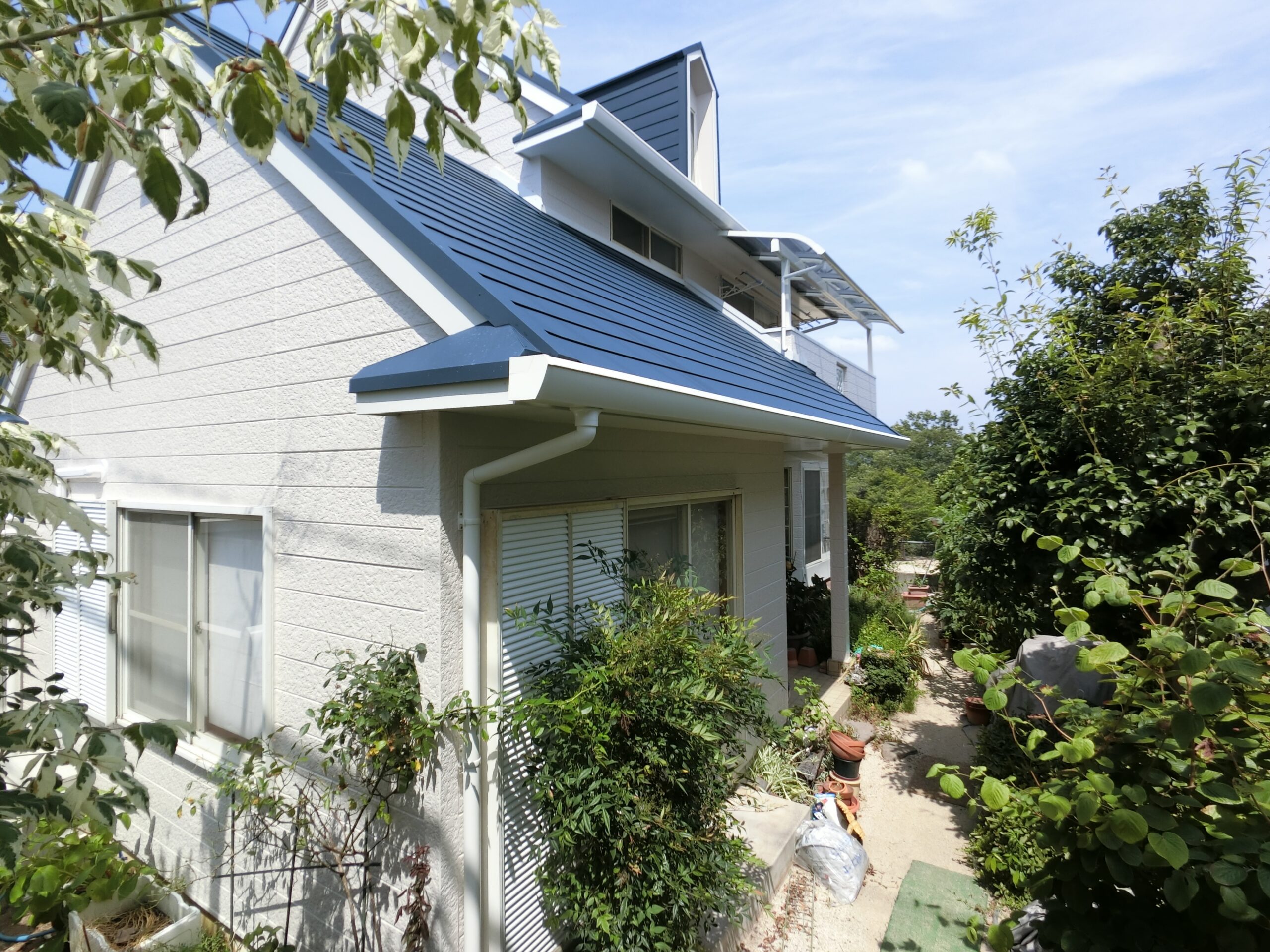 外壁屋根工事 完成