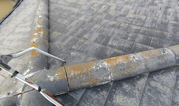 屋根の基材の劣化