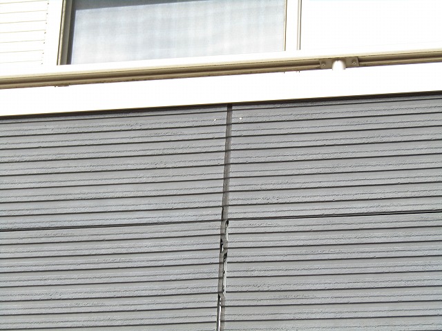 シーリングの切れ