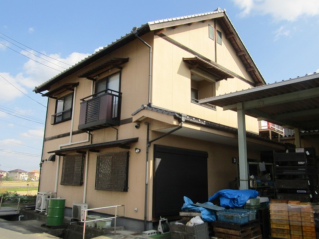 外壁塗装施工前