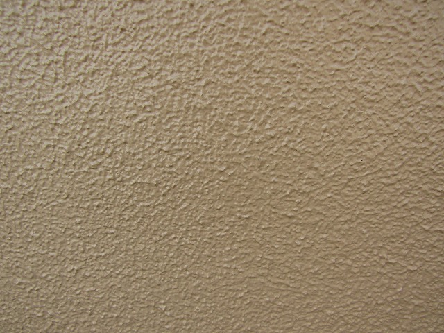 外壁の塗装 ゆず肌模様