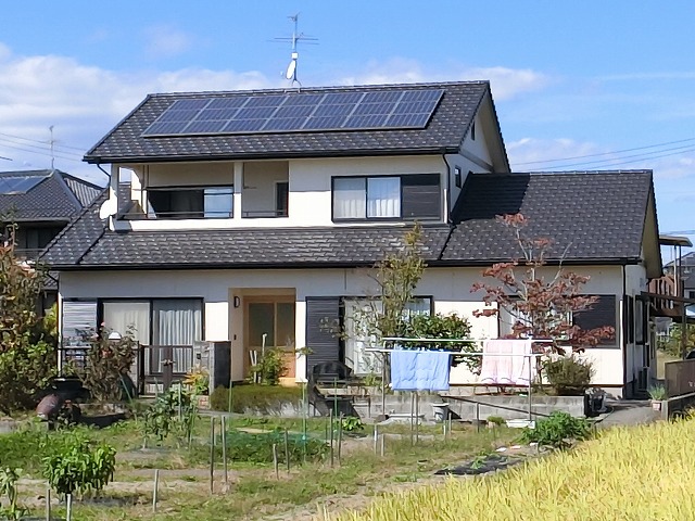 倉敷市外壁塗装工事完成