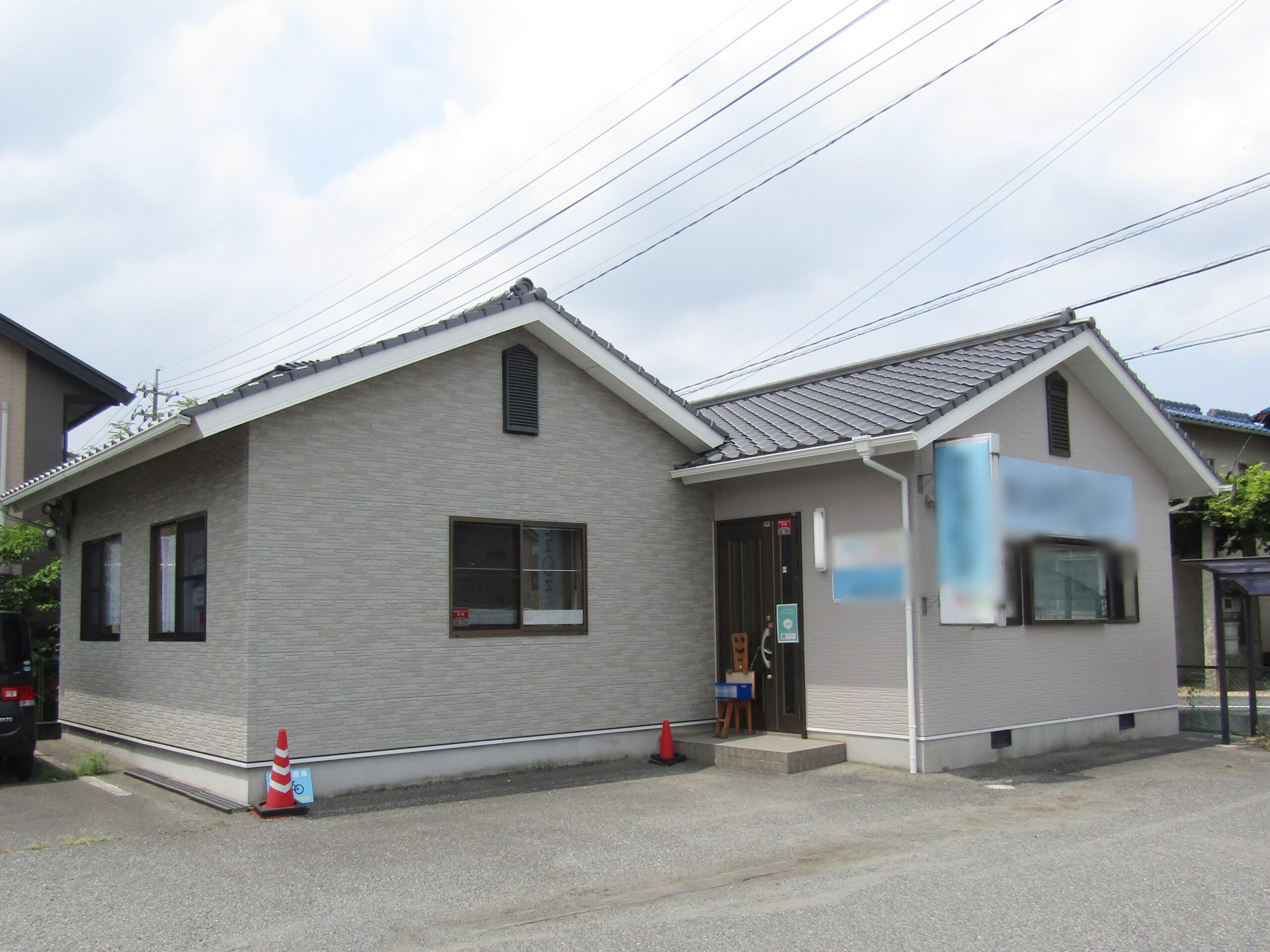 店舗外壁塗装完成