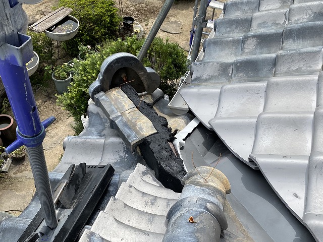 元のように復元していく