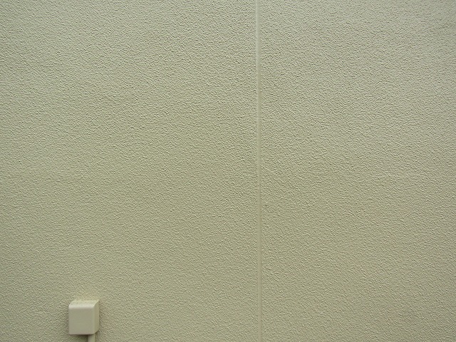 モルタル部分の塗装