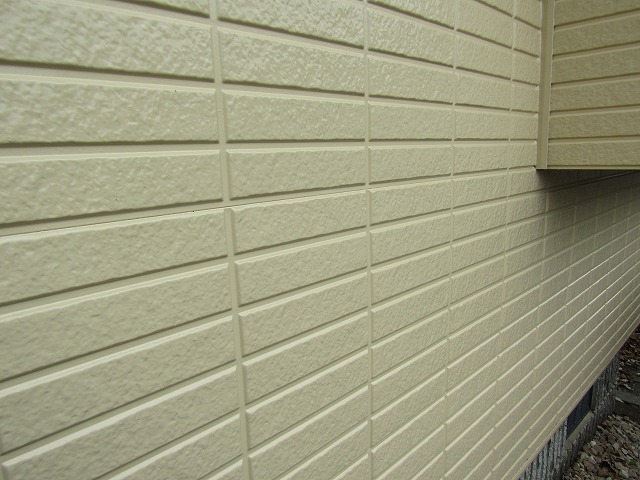 サイディング部分の塗装