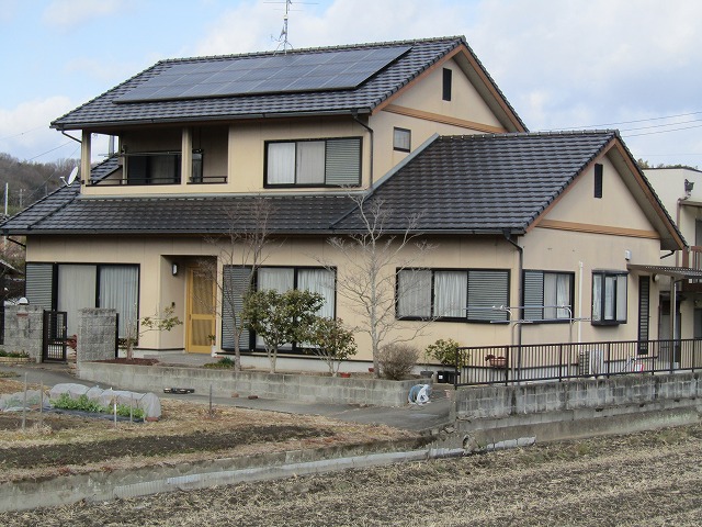 塗装工事前　全景