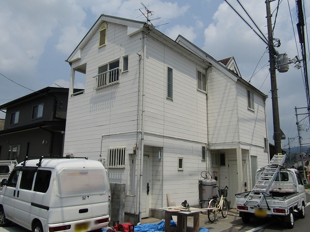 アパート　塗装前