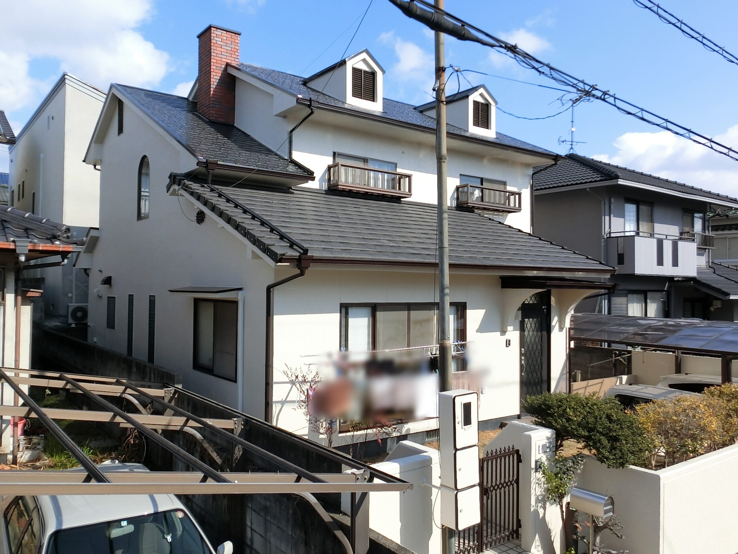 倉敷市外壁塗装　完成