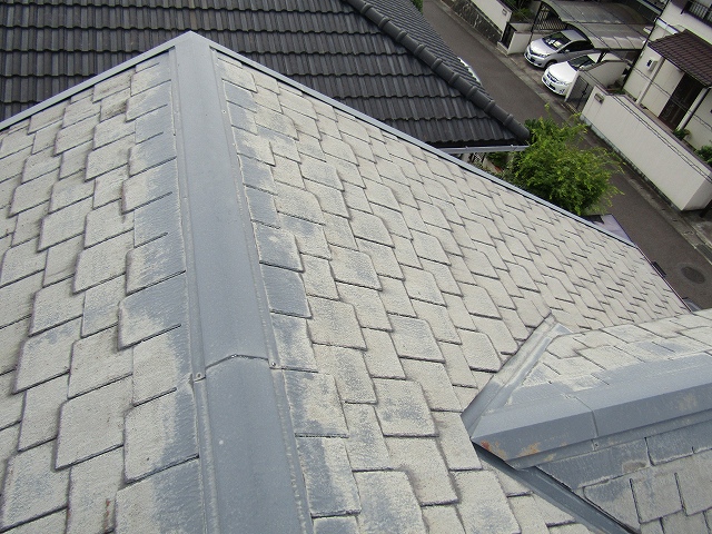 屋根の塗装前