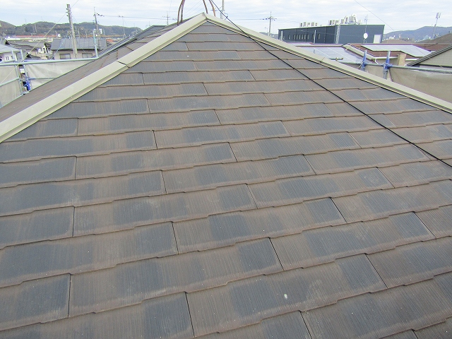 屋根の塗装前