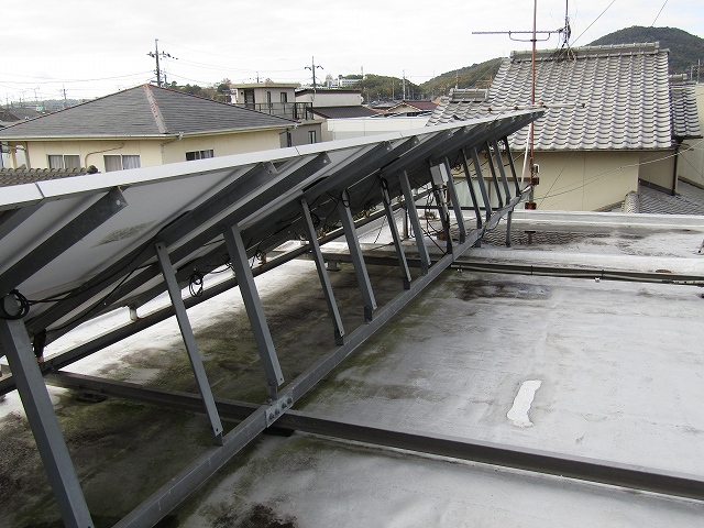 防水工事の施工前