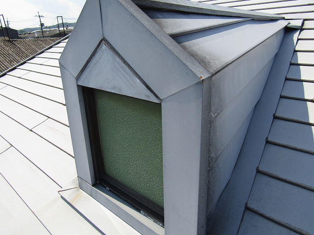 雨漏りしていたドーマー