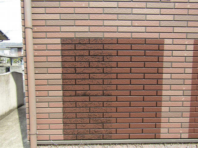 外壁塗装Wトーン試し塗り