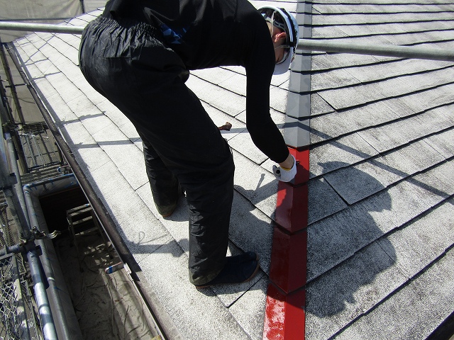 サビ止めの塗装