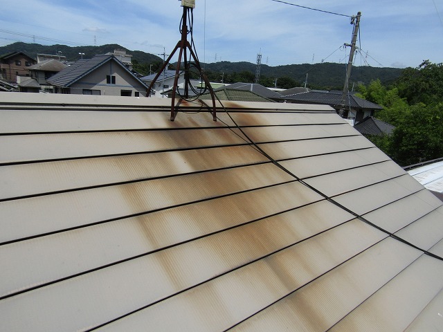 屋根の施工前
