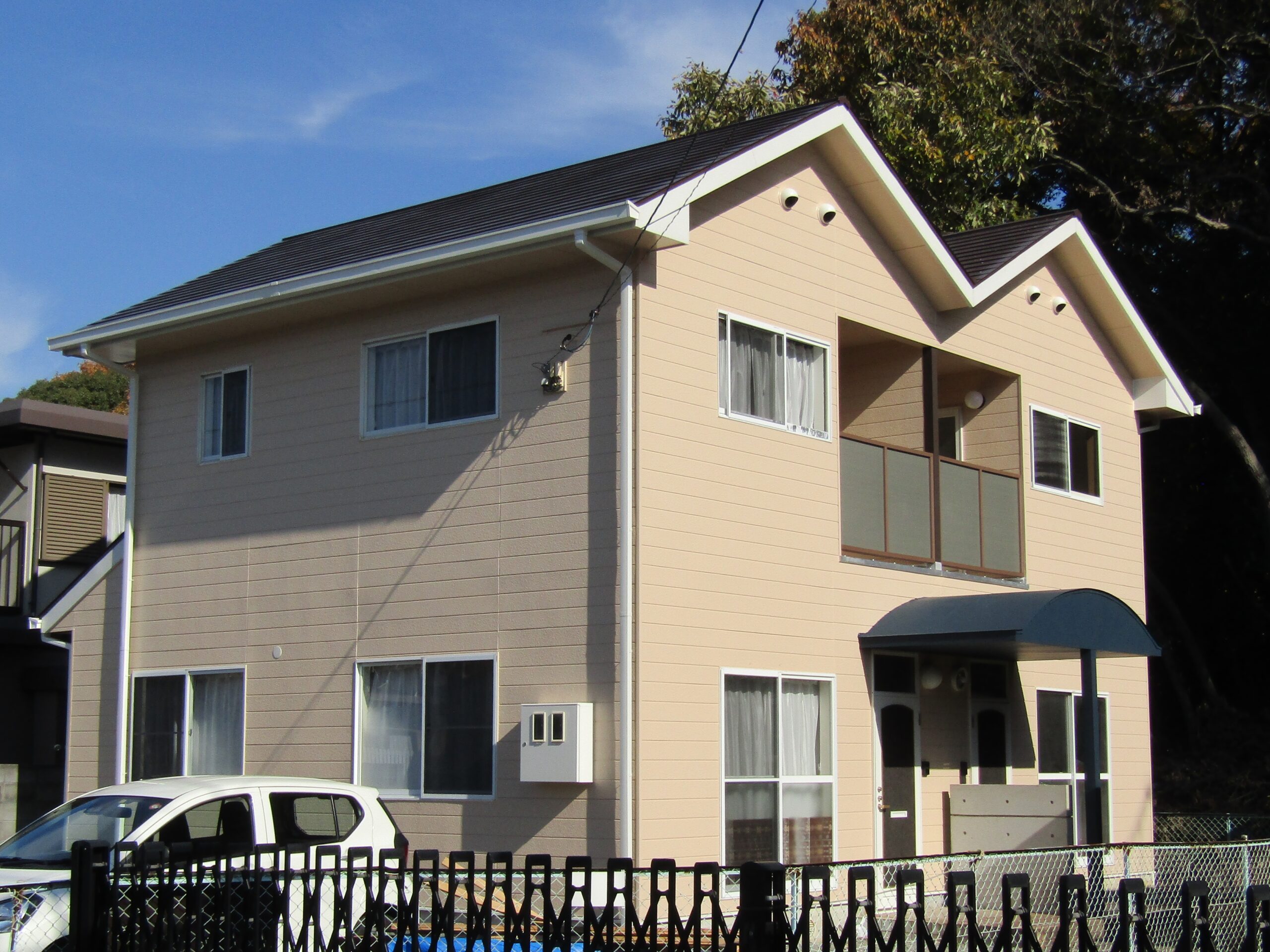 倉敷市アパート塗装完成