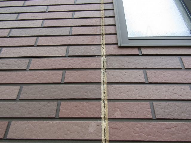 コーキングの切れ