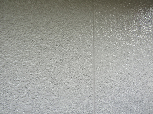 外壁の塗装完成