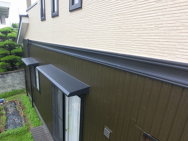 外壁塗装　完成