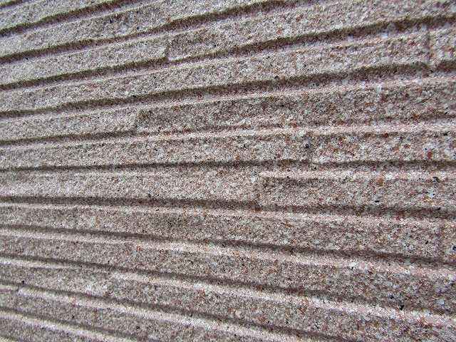 外壁塗装　多彩模様完成