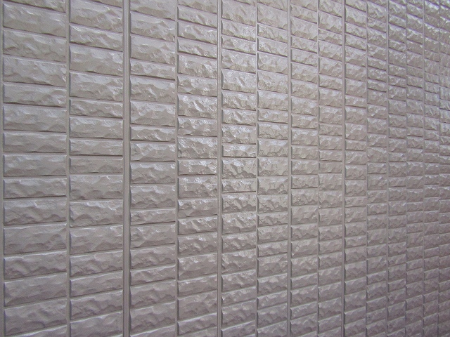 無機塗料で塗装した外壁