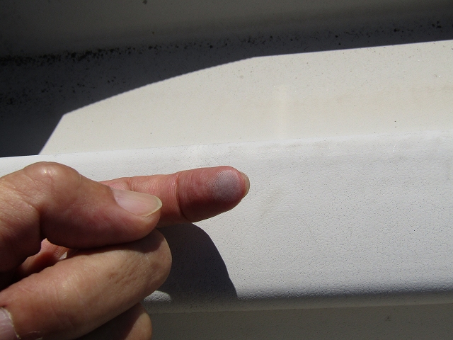 塗装のチョーキング現象