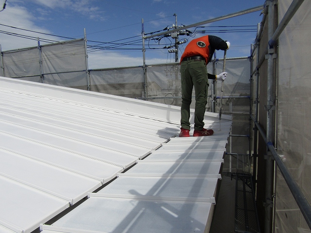 屋根の塗装