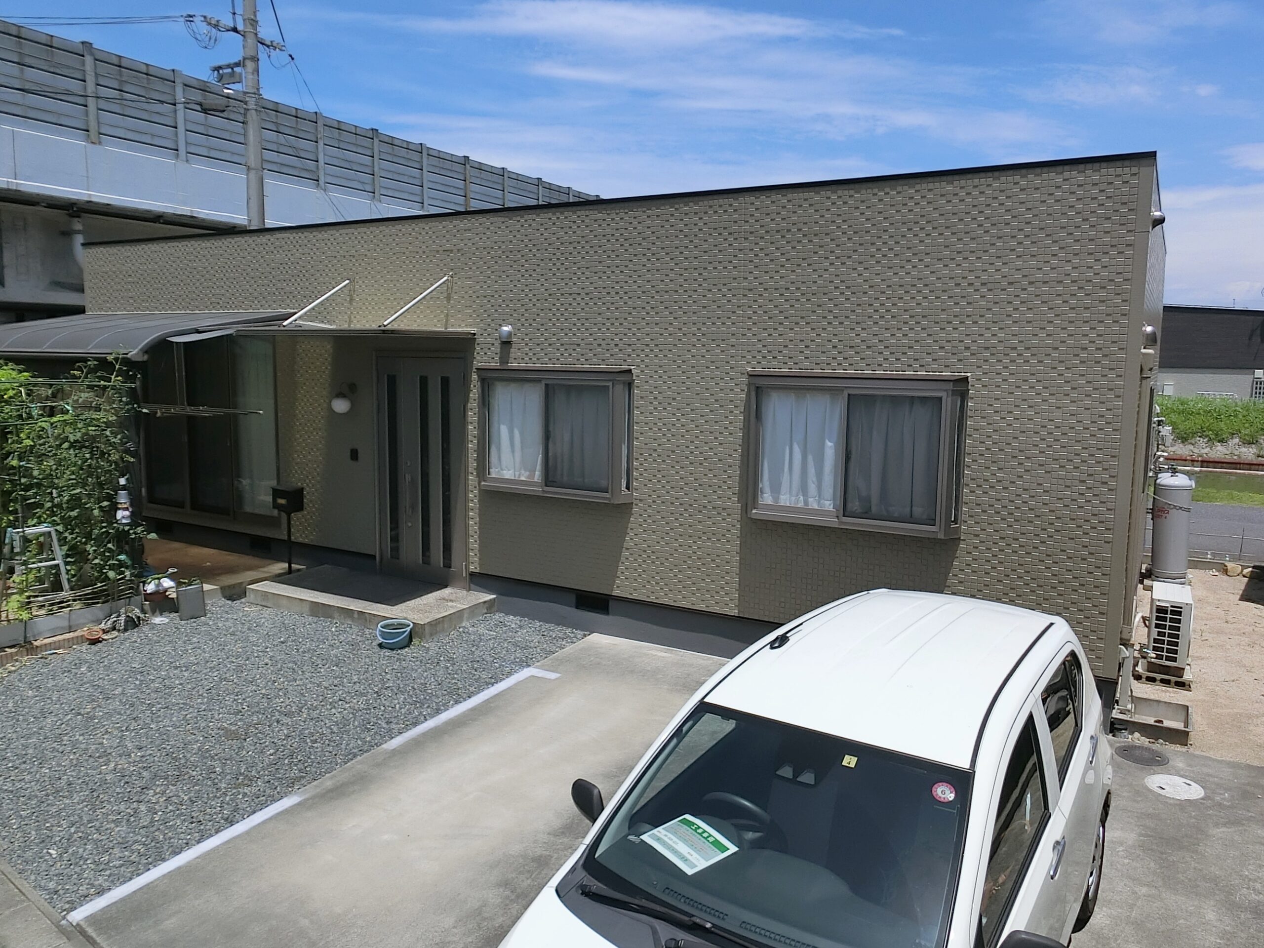 外壁屋根塗装完成