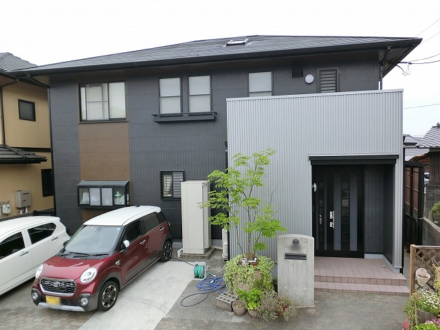 屋根外壁カバー工法施工事例