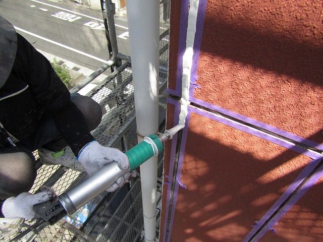 コーキング打ち替え