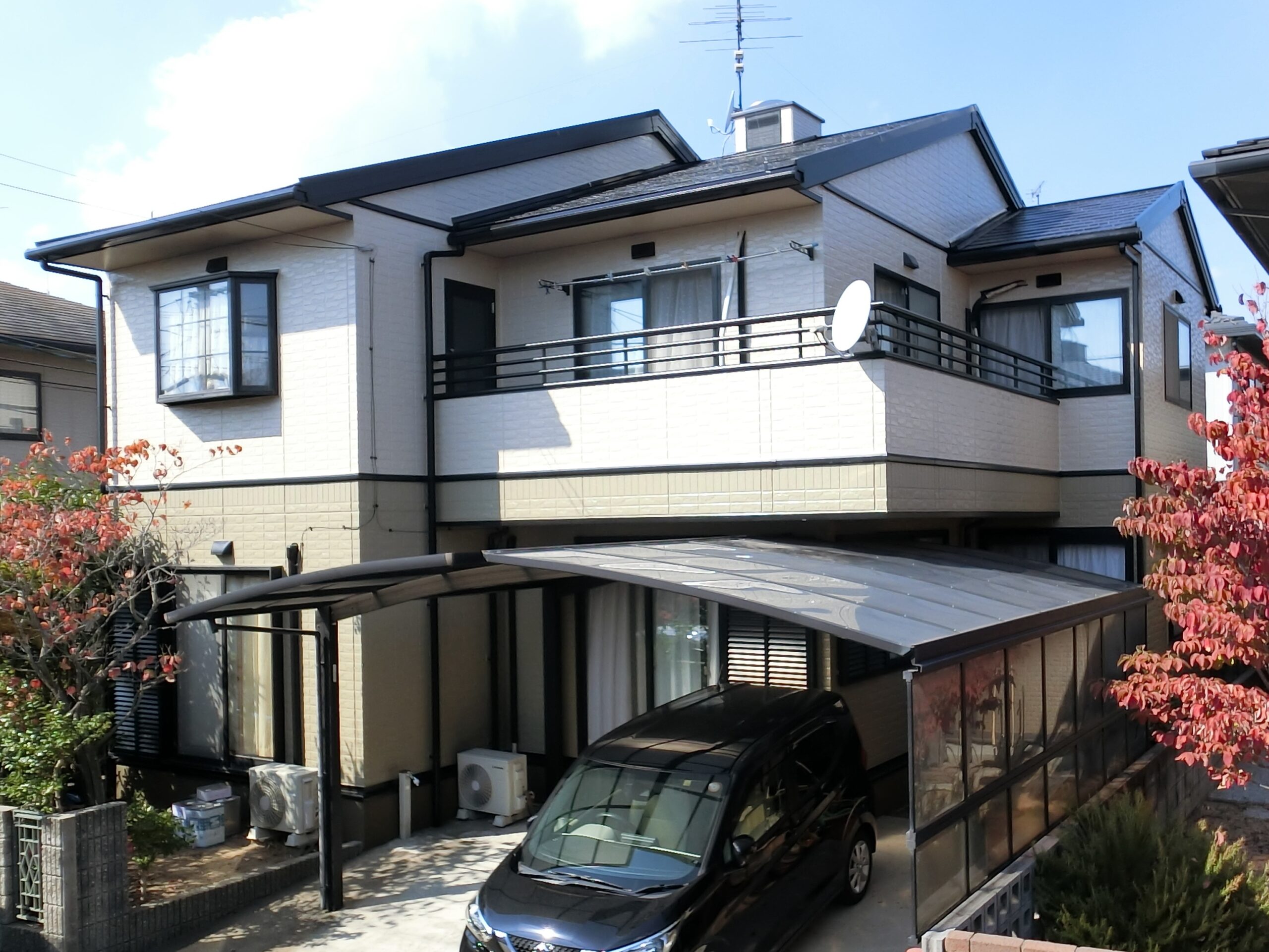 外壁塗装　施工後