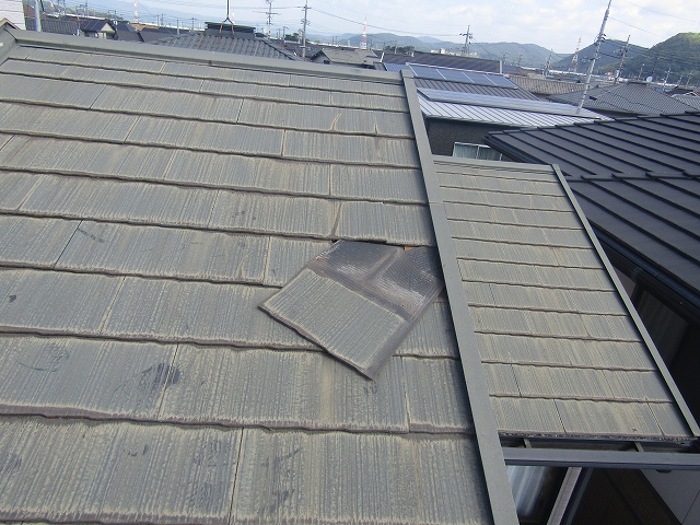 屋根の施工前