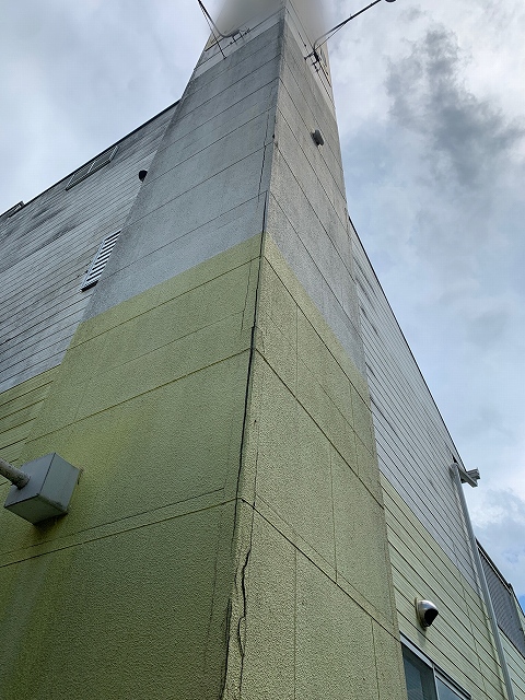 板金工事施工前