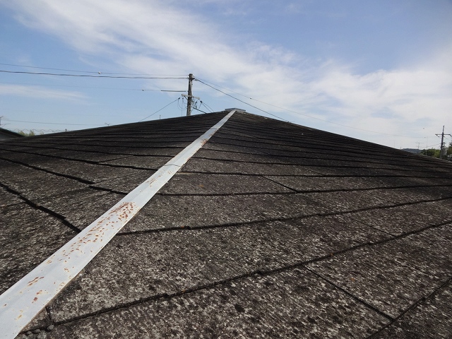 屋根の施工前